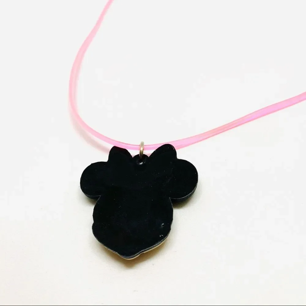 Minnie Mouse Soft PVC Silicone Kid’s Necklace (W1)